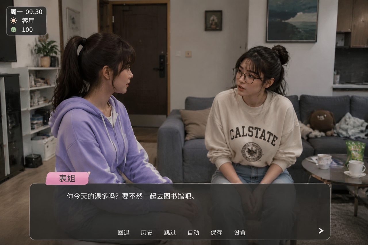 我的可爱表姐 角色路线 资料图 1